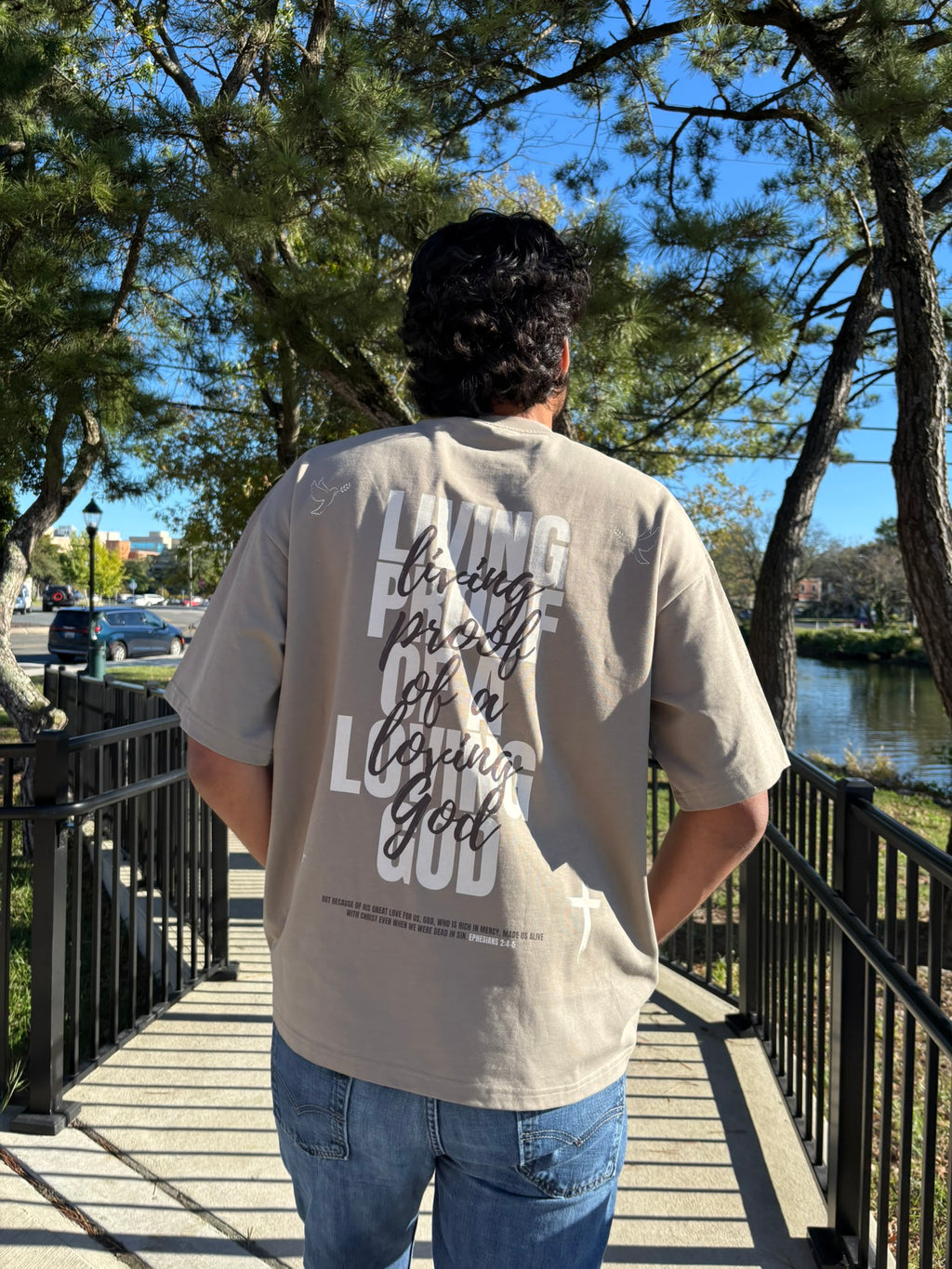 burning desire living proof christian tee