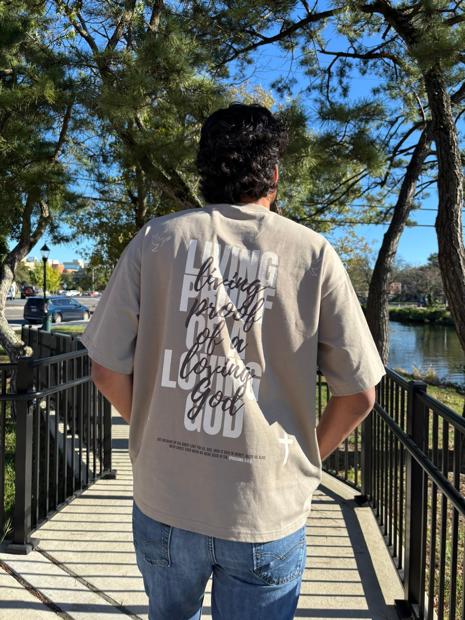 burning desire living proof christian tee