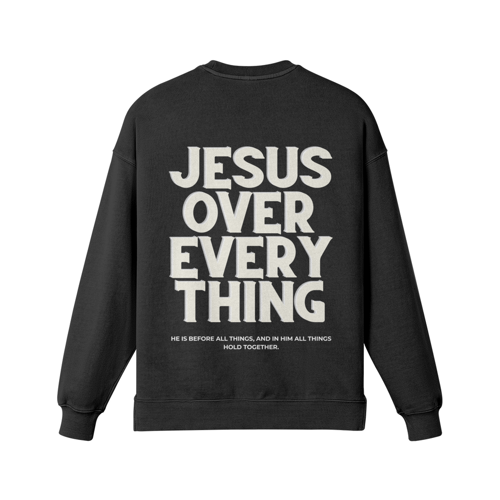 Christian oversized Crewneck by Burning Desire Clothing