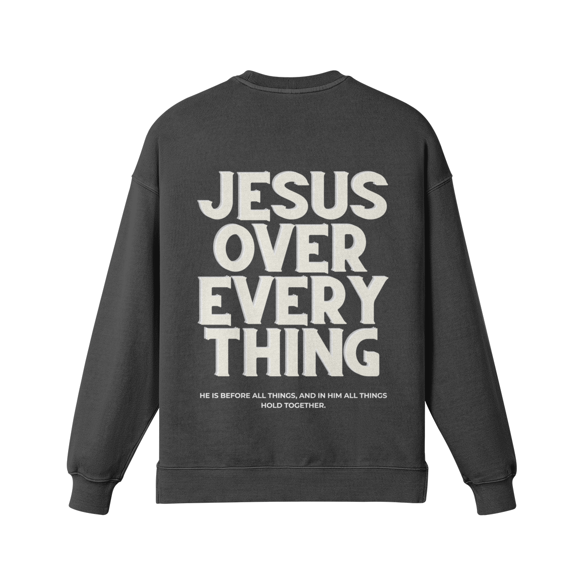 Christian oversized Crewneck by Burning Desire Clothing