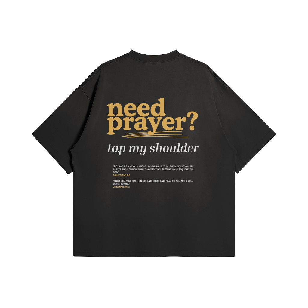 Christian oversized T-shirt by Burning Desire Clothing