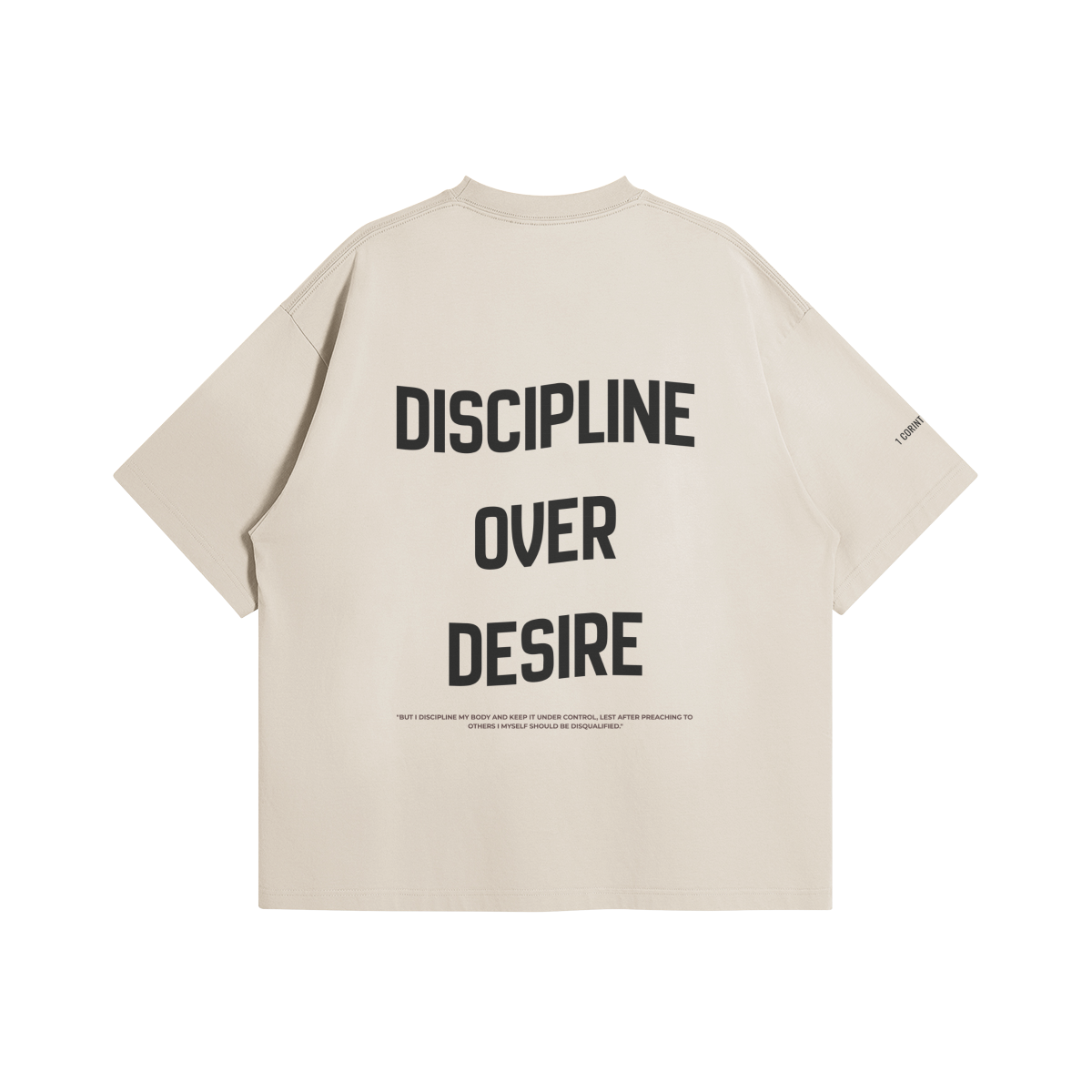 Christian oversized T-shirt by Burning Desire Clothing